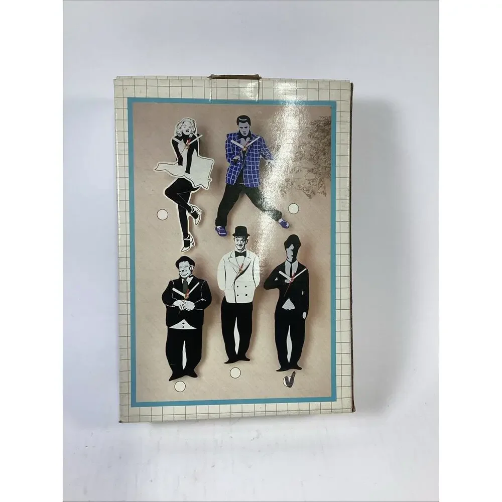 Vintage Charlie Chaplin Pendulum Clock - NOS